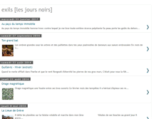 Tablet Screenshot of exils-lesjoursnoirs.blogspot.com