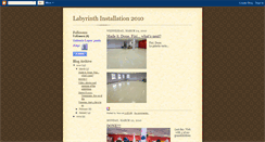 Desktop Screenshot of labyrinthinstallation.blogspot.com