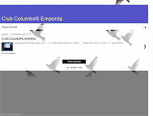 Tablet Screenshot of clubemporda.blogspot.com