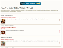 Tablet Screenshot of kagyuzaragoza.blogspot.com