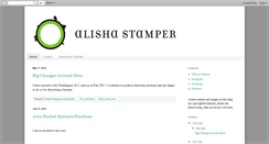 Desktop Screenshot of alishastamper.blogspot.com
