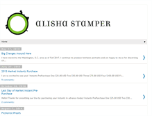 Tablet Screenshot of alishastamper.blogspot.com