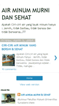 Mobile Screenshot of airminummurnidansehat.blogspot.com
