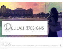 Tablet Screenshot of deliladesigns.blogspot.com