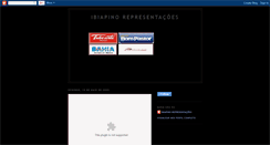 Desktop Screenshot of ibiapino-representacoes.blogspot.com