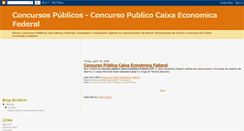Desktop Screenshot of concursospublico.blogspot.com