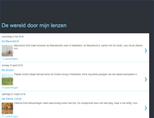Tablet Screenshot of dewerelddoormijnlenzen.blogspot.com