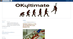 Desktop Screenshot of okultimate.blogspot.com