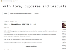 Tablet Screenshot of cupcakes-and-biscuits.blogspot.com