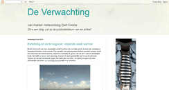 Desktop Screenshot of ijsverwachting.blogspot.com