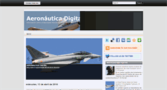 Desktop Screenshot of aeronauticadigital.blogspot.com