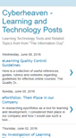 Mobile Screenshot of cyberheaven.blogspot.com