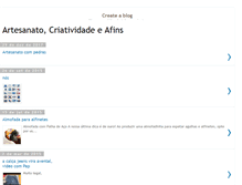 Tablet Screenshot of criatividadeeafins.blogspot.com