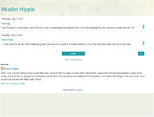 Tablet Screenshot of muslimhippie.blogspot.com