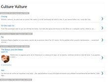 Tablet Screenshot of culturevulturee.blogspot.com