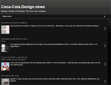 Tablet Screenshot of coca-coladesignnews.blogspot.com