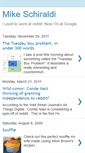 Mobile Screenshot of mikeschiraldi.blogspot.com