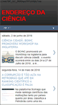 Mobile Screenshot of enderecodaciencia.blogspot.com