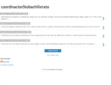 Tablet Screenshot of coordinacion5tobachillerato.blogspot.com