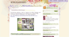Desktop Screenshot of kosukasdeko.blogspot.com