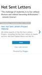 Mobile Screenshot of notsentletters.blogspot.com