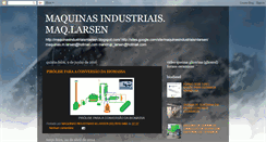 Desktop Screenshot of maquinasindustriaismlarsen.blogspot.com