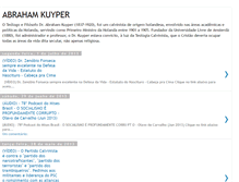 Tablet Screenshot of abrahamkuyper.blogspot.com