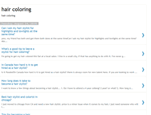 Tablet Screenshot of leave-a-stylist-for-hair-coloring.blogspot.com