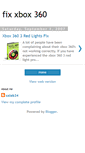 Mobile Screenshot of fixxbox360.blogspot.com