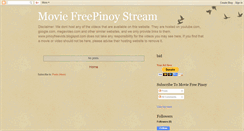 Desktop Screenshot of pinoyfreevids.blogspot.com