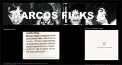 Desktop Screenshot of marcosficks.blogspot.com