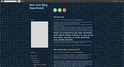 Desktop Screenshot of newyorkblogdepartment.blogspot.com