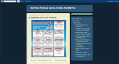 Desktop Screenshot of buenasnuevasgraciaministerios.blogspot.com