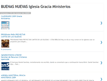 Tablet Screenshot of buenasnuevasgraciaministerios.blogspot.com