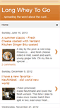 Mobile Screenshot of longwheytogo.blogspot.com