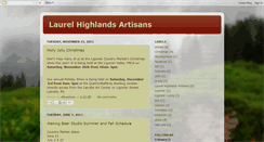 Desktop Screenshot of laurelhighlandsartisans.blogspot.com