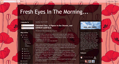 Desktop Screenshot of fresheyesinthemorning.blogspot.com