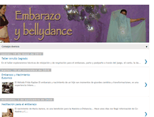 Tablet Screenshot of embarazoybellydance.blogspot.com