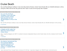 Tablet Screenshot of cruisedeath.blogspot.com