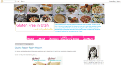 Desktop Screenshot of glutenfreeinutah.blogspot.com