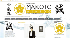 Desktop Screenshot of aikidomakotoartigos.blogspot.com