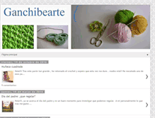 Tablet Screenshot of ganchibearte.blogspot.com