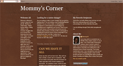 Desktop Screenshot of mommytucker.blogspot.com