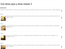 Tablet Screenshot of conotrosojosyotrasmanos3.blogspot.com