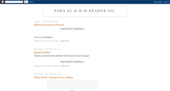 Desktop Screenshot of paraelreadergo.blogspot.com