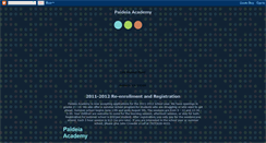 Desktop Screenshot of paideiaacademy.blogspot.com