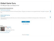 Tablet Screenshot of globalgameguru.blogspot.com