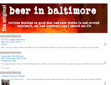 Tablet Screenshot of beerinbaltimore.blogspot.com