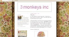 Desktop Screenshot of 3monkeysinc.blogspot.com