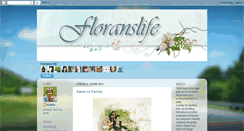 Desktop Screenshot of floranslife.blogspot.com